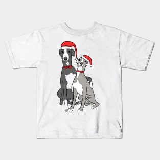 cute christmas dogos Kids T-Shirt